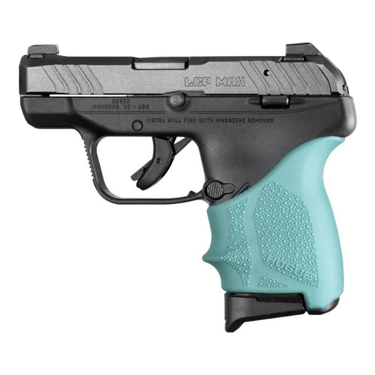 Hogue Grips Hogue  Hogue HandAll Beavertail Grip Sleeve Ruger LCP Max Aqua
