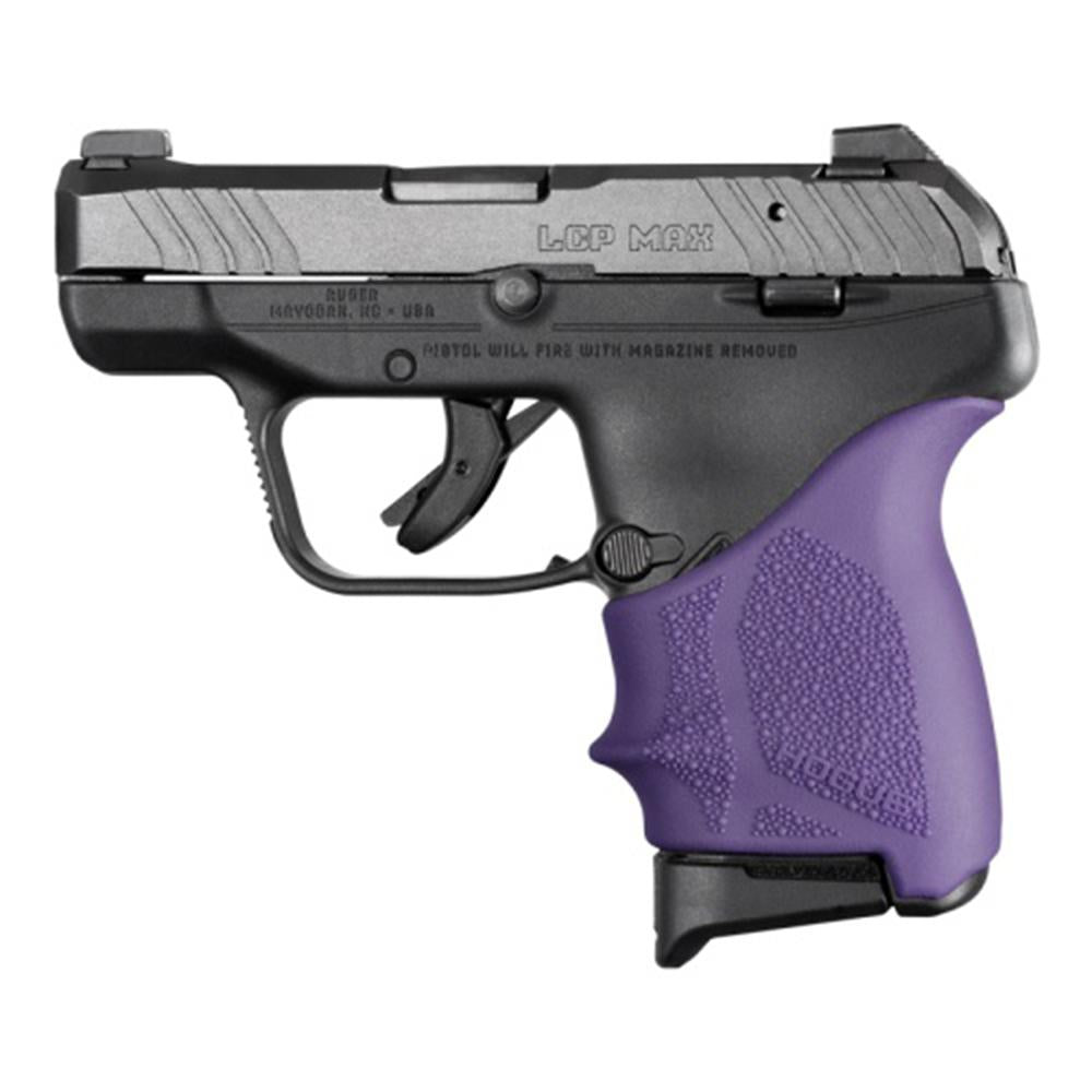 Hogue Grips Hogue  Hogue HandAll Beavertail Grip Sleeve Ruger LCP Max Purple