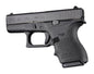Hogue Grips Hogue  Hogue HandAll Beaver Tail Grip Sleeve Glock 42 43 - Black