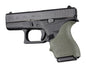 Hogue Grips Hogue  HandAll Beaver Tail Grip Sleeve Glock 42 43 OD Green