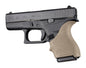 Hogue Grips Hogue  HandAll Beaver Tail Grip Sleeve Glock 42 43 Flat Dark Earth