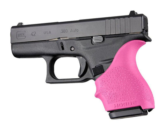 Hogue Grips Hogue  Hogue HandAll Beaver Tail Grip Sleeve Glock 42 43 Pink