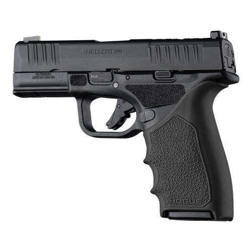 Hogue Grips Hogue  Hogue HandAll Beavertail Handgun Grip Sleeve for Springfield Armory Hellcat Pro Black