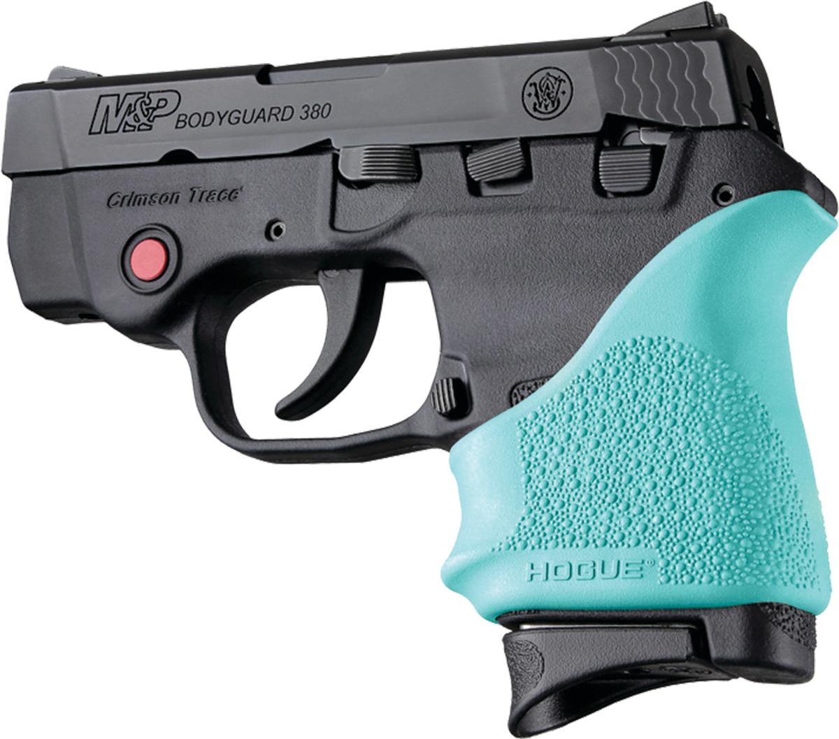 Hogue Grips Hogue  HandAll Beaver Grip Sleeve S&W Bodyguard 380/Taurus TCP & Spectrum Aqua