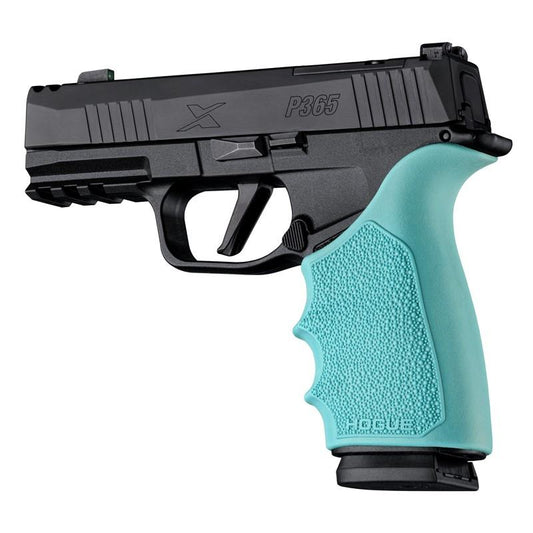 Hogue Grips Hogue  Hogue HandAll Beavertail Handgun Grip Sleeve for Sig Sauer P365 XMacro Aqua