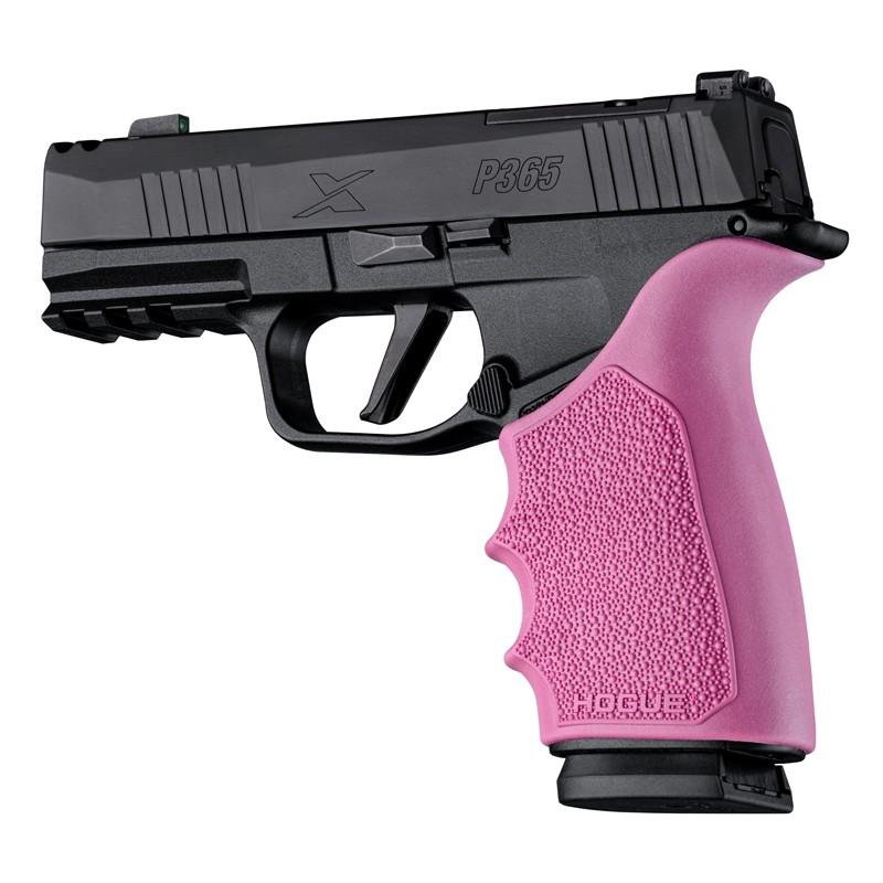 Hogue Grips Hogue  Hogue HandAll Beavertail Handgun Grip Sleeve for Sig Sauer P365 XMacro Pink