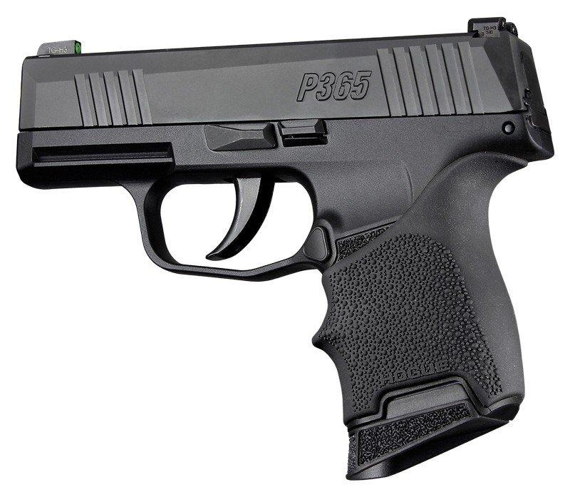 Hogue Grips Hogue  Hogue HandAll Beavertail Grip Sleeve Sig Sauer P365 Black