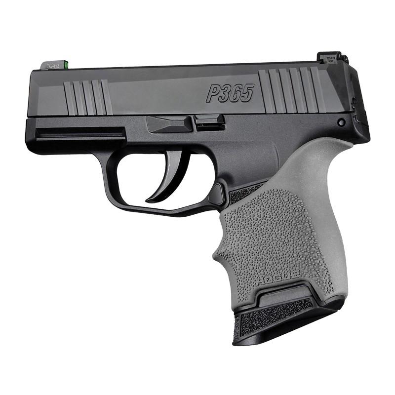 Hogue Gun Parts|Grips Hogue  Hogue HandAll Beavertail Handgun Grip Sleeve for Sig Sauer P365 Slate Grey