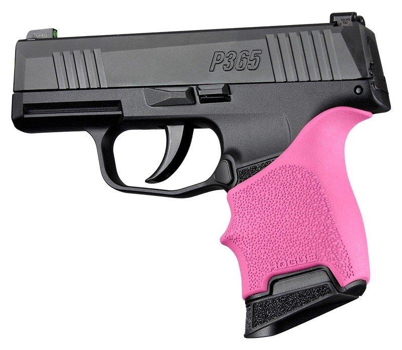 Hogue Grips Hogue  HandAll Beavertail Grip Sleeve Sig Sauer P365 Pink