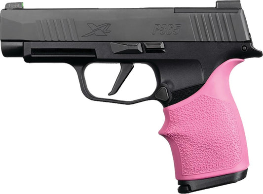 Hogue Gun Parts|Grips Hogue  Hogue HandAll Beavertail Grip Sleeve Sig Sauer P365XL- Pink