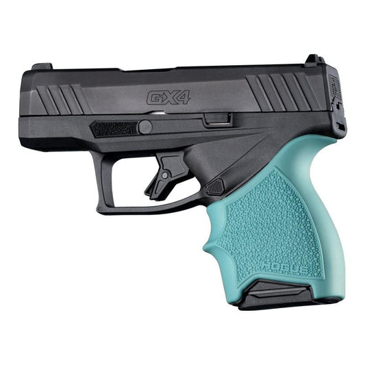 Hogue Gun Parts|Grips Hogue  Hogue HandAll Beavertail Handgun Grip Sleeve for Taurus GX4/GX4L Aqua