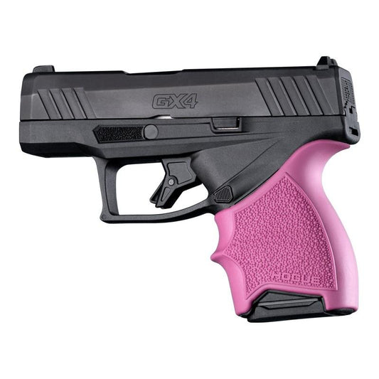 Hogue Gun Parts|Grips Hogue  Hogue HandAll Beavertail Handgun Grip Sleeve for Taurus GX4/GX4L Pink