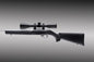 Hogue Chassis &amp; Stocks Hogue  Black for 22 LR with Standard Barrel