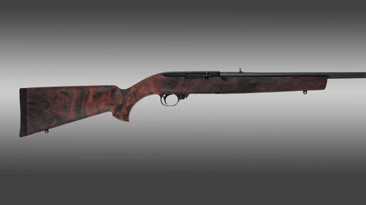 Hogue Chassis &amp; Stocks Hogue  Hogue Ruger 10-22 .920" Barrel Red Lava Rubber OverMolded Stock