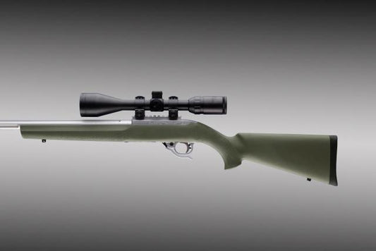 Hogue Chassis &amp; Stocks Hogue  Olive Drab for 22 LR with Target Barrel