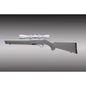 Hogue Chassis &amp; Stocks Hogue  Hoge Rubber Overmolded Stock with .920" Dia Barrel Channel for Ruger 10-22 Slate Grey