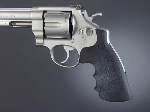 Hogue Gun Parts|Grips Hogue  Hogue S&W N Convertion Kit - Round to Square Butt - Rubber Monogrip