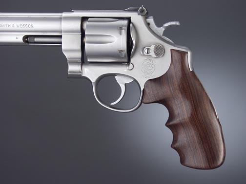 Hogue Grips Hogue  Hogue S&W N Round - Pau Ferro Grip