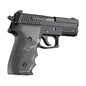 Hogue Gun Parts|Grips Hogue  Hogue Overmolded Rubber Grip Handgun Grips for Sig Sauer P228/P229 Slate Grey with Finger Grooves