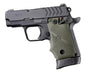 Hogue Gun Parts|Grips Hogue  Hogue Ambi Safety Rubber Grip for Springfield Armory 911- OD Green