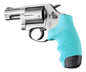 Hogue Grips Hogue  Hogue Rubber Monogrip for S&W J Frame - Aqua