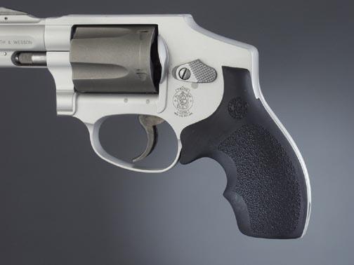 Hogue Grips Hogue  Hogue S&W J Frame Round Butt Rubber Bantam Style Grips