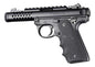 Hogue Grips Hogue  Hogue Ruger 22/45 MKIV Rubber Grip with Finger Grooves Black