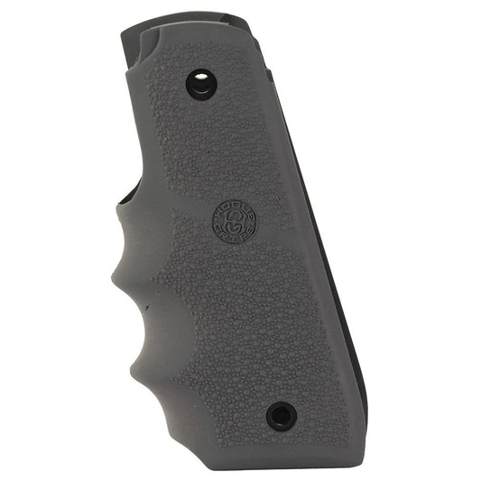 Hogue Grips Hogue  Hogue Overmolded Rubber Grip with Finger Grooves for Ruger 22/45 MKIV Slate Grey