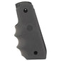 Hogue Grips Hogue  Hogue Overmolded Rubber Grip with Finger Grooves for Ruger 22/45 MKIV Slate Grey