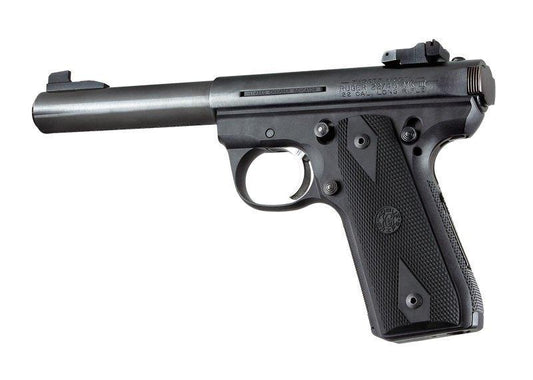 Hogue Grips Hogue  Ruger 22/45 RP Rubber Grip Panels Checkered With Diamonds