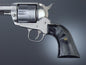 Hogue Grips Hogue  Hogue Ruger Blackhawk/Vaquero Black Pearl Cowboy Panels