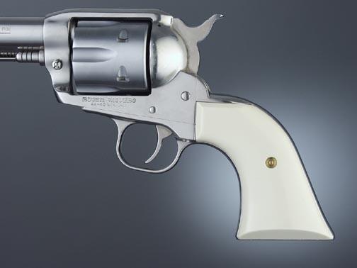 Hogue Grips Hogue  Hogue Grips Ruger Blackhawk/Vaquero Ivory Polymer Cowboy Panels
