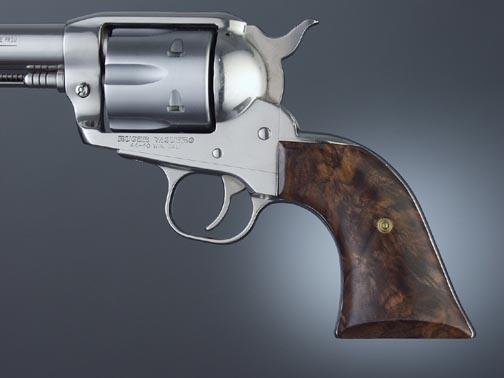 Hogue Grips Hogue  Hogue Ruger Blackhawk/Vaquero Walnut Classic Cowboy Action Wood Grips