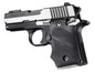 Hogue Grips Hogue  Hogue Ambi Safety Rubber Grip with Finger Grooves for SIG Sauer P938 Black