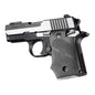 Hogue Gun Parts|Grips Hogue  Hogue Rubber Handgun Grips with Finger Grooves Slate Grey for Sig Sauer P938