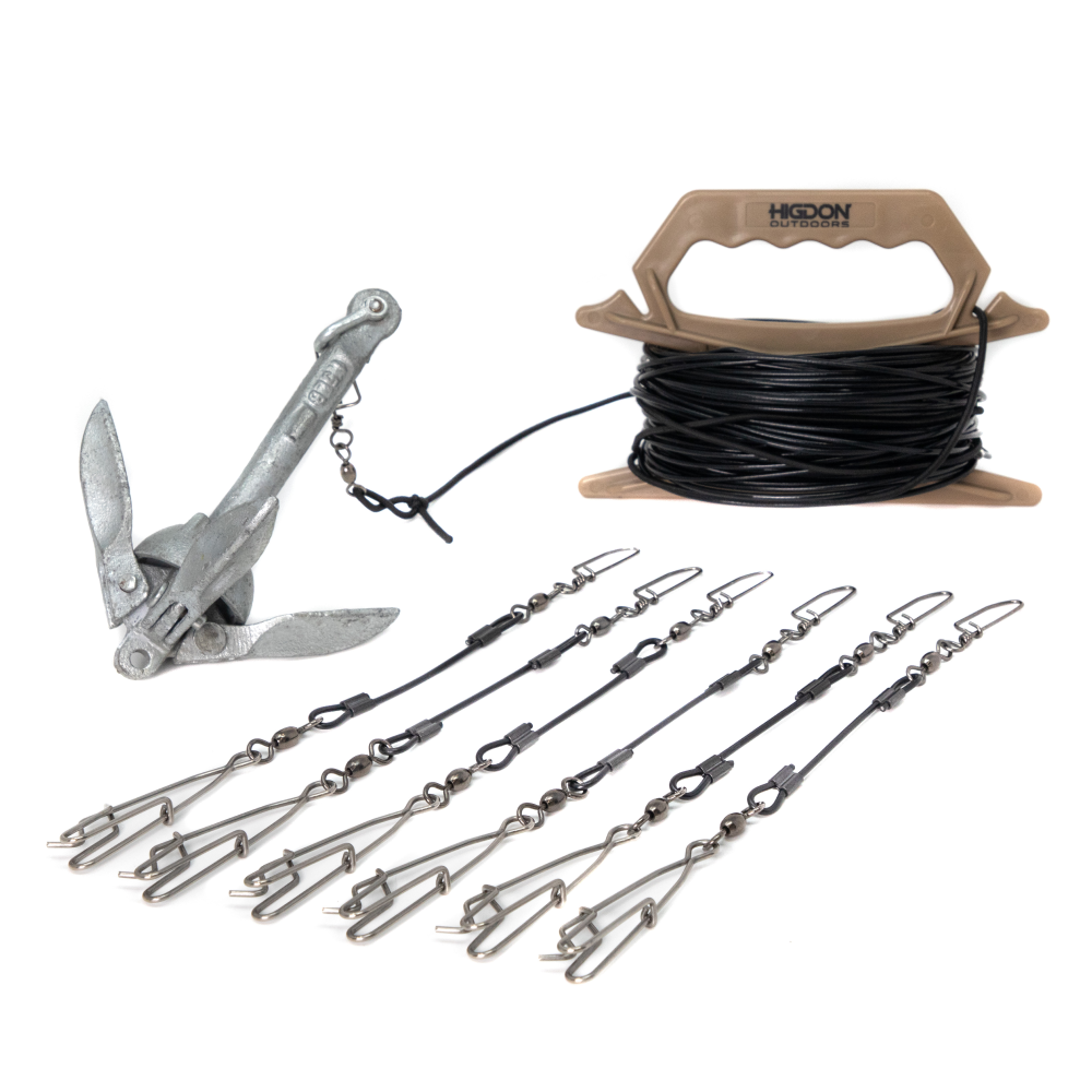 Higdon Outdoors Decoy Accessories Higdon Outdoors Higdon Battleship Jerk Rig 125ft