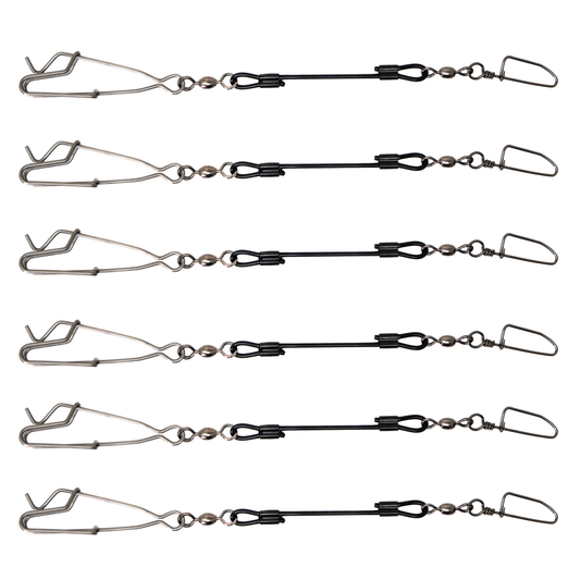 Higdon Outdoors Decoy Accessories Higdon Outdoors Higdon Battleship Jerk Rig Clips 6/ct