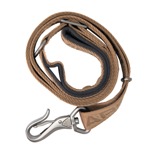 Higdon Outdoors Collars &amp; Leashes Higdon Outdoors MoMarsh Adjustable Dog Leash 47"-72" Chocolate Brown