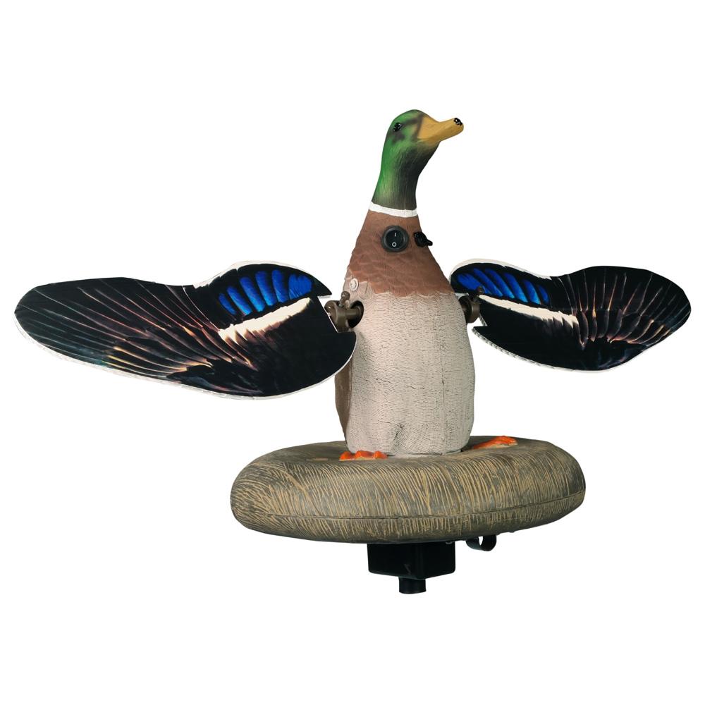 Higdon Outdoors Duck Decoys Higdon Outdoors Higdon Outdoors XS Floating Flasher Mallard Drake Motion Decoy 12V