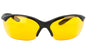 H/L VAPOR II BLK FR/ORANGE LENS