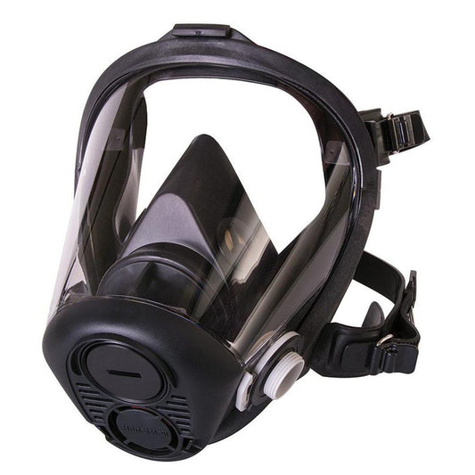Honeywell Safety Products USA First Aid Honeywell Safety Products USA Honeywell RU6500 Silicone Full Facepiece Respirator Face Mask with Harness M