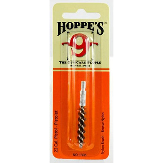 Hoppe's Cleaning Brushes Mops and Swabs Hoppe's Nylon/Tynex Brush 22 cal Pistol