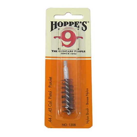 Hoppe's Cleaning Brushes Mops and Swabs Hoppe's Nylon/Tynex Handgun Cleaning Brush 44/.45 Pistol