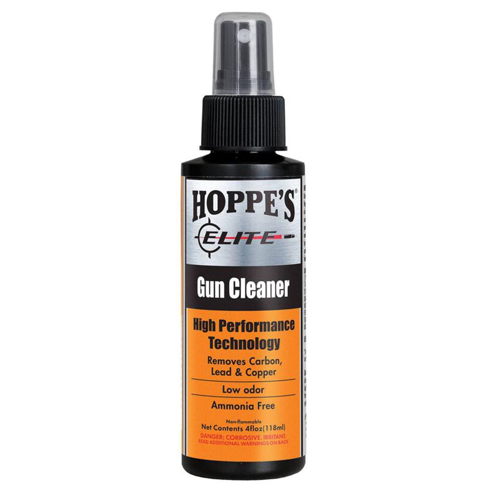 Hoppe's Gun Oils &amp; Gun Cleaning Solvents Hoppe's Elite Gun Cleaner 4 oz Spray Bottle