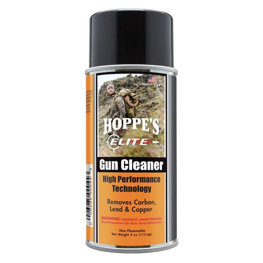 Hoppe's Gun Oils &amp; Gun Cleaning Solvents Hoppe's Elite Gun Cleaner 4 oz Aerosol