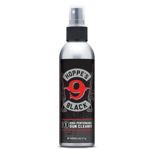 Hoppe's Gun Oils &amp; Gun Cleaning Solvents Hoppe's Black Gun Bore Cleaner 6 oz Aluminum Bottle