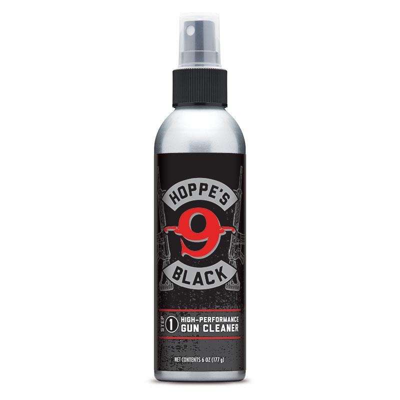 Hoppe's Gun Oils &amp; Gun Cleaning Solvents Hoppe's Black Gun Bore Cleaner 6 oz Aluminum Bottle