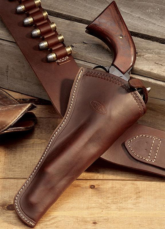 Hunter Company Inc Gun Holsters Hunter Company Inc Hunter Leather Single Action Revolvers 4" - 5.5" Slim Jim Holster Right Hand