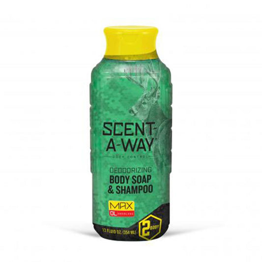 Hunters Specialties Hygiene Products Hunters Specialties  Scent-A-Way MAX Liquid Body Soap & Shampoo 12 oz Bottle