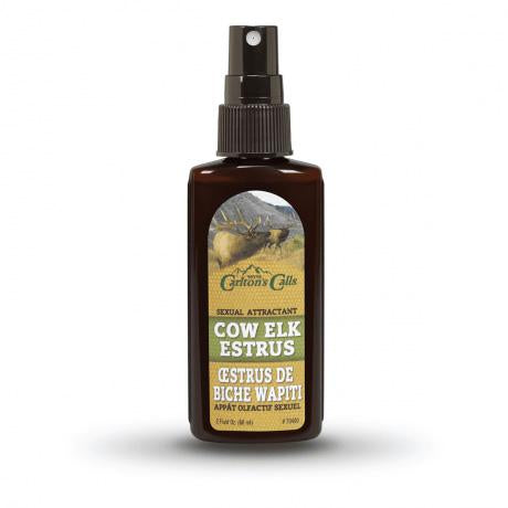 Hunters Specialties Scent Attractants Hunters Specialties  Carlton's Calls Cow Elk Estrus Urine 2 oz Spray Bottle